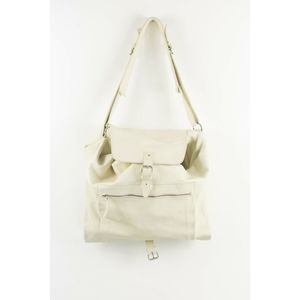 Ann Demeulemeester Cream Oversize Satchel Tote Bag